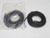 LOT OF 2 BANNER MQDC-430 M12 (EURO-STYLE) FEMALE CORDSET. T267991