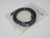 NOB L-COM TRD695SCR-BLK-15 CAT6 SHIELDED SLIM-LINE ETHERNET CABLE T267992 FOR SALE