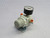 USED LOT OF 2 SMC AR20-01B-A COMPACT COMPRESSED AIR REGULATOR T268110 FOR SALE