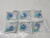 NOB LOT OF 6 UNBRANDED NONE 4.3-10 MINI DIN MALE PLUG TO N-TYPE FEMALE JACK T268511 FOR SALE