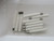 LOT OF 1000 COMMSCOPE 860647871 LC HS CRIMP EYELET ASSY, WHT 29.75MM LC HEAT SHRINK (HS) CRIMP EYELET ASSEMBLY T268574