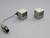 LOT OF 2 SMC ZSE20AF-Y 3-SCREEN DIGITAL FLUID PRESSURE SWITCH T268472