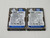 LOT OF 2 WESTERN DIGITAL WD1600BEVT SCORPIO BLUE" LINE HARD DRIVE T268961