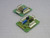 LOT OF 2 HOBART PC1137 REV C INDUSTRIAL GRADE CIRCUIT BOARD T268858
