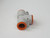 LOT OF 100 SMC KQ2T13-00A UNION TEE ONE-TOUCH FITTING T269565