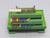 LOT OF 2 PHOENIX CONTACT 2281063 FLKM 34 INTERFACE MODULE T269411