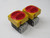 LOT OF 2 BACO 172000 25 AMP, 3-POLE MOTOR DISCONNECT SWITCH T268315
