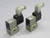 LOT OF 2 SMC VK334-5DZ-01N SOLENOID VALVE T270180