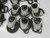 LOT OF 30 MOTOROLA HMN 1035C HEAVY DUTY PALM MICROPHONE T270751
