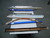 USED H-13, 4043 LOT OF MIXED ALUMINUM, STEEL, HOT TOOL STEEL FILLER TIG RODS M7694 FOR SALE