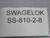 LOT OF 9 SWAGELOK SS-810-2-8 TUBE FITTINGS MALE ELBOW T271034