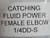 LOT OF 2 PARKER 1/4DD-S INDUSTRIAL PIPE FEMALE ELBOW T271012