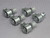 LOT OF 5 PARKER SSERIES HYDRAULIC SWIVEL FITTINGS T271260