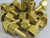 LOT OF 19 MCMASTER CARR BRASS BARBED HOSE FITTING T271545
