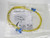 LOT OF 25 COMMSCOPE FTL-CCZ001M SINGLE-MODE FIBER OPTIC PATCH CORD CABLE T271898