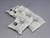 LOT OF 5 ZEBRA 05100BK110C PREMIUM RESIN RIBBONS T272118
