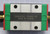 LOT OF 2 HIWIN EGH20CAC LOW-PROFILE LINEAR GUIDEWAY BLOCK, SIZE 20 (LOT OF 2)