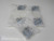 NOB LOT OF 5 HARTING HAN 6B-AGG-LB 09 30 006 0301 HARTING HAN 6B BULKHEAD-MOUNT METAL HOUSING FOR SALE