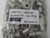 LOT OF 750 DELCITY 255105 NON-INSULATED RING TERMINAL, 6 AWG WIRE, #10 STUD