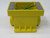 LEVITON 111-453CR-4 WETGUARD FD BOX, SINGLE-GANG, CORROSION-RESISTANT, 3/4IN THREADED CONDUIT OPENINGS, YELLOW