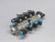 Lot of 2 Festo FR-8-1/8 FR-8-1/2 Manifold Blocks