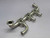 USED LOT OF 4 MIXED LOT OF STAINLESS STEEL PIPE/TUBE CONNECTOR FITTINGS FOR SALE