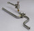 Lot of 4 Stainless Steel Pipe Fittings