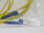 Lot of 13 CommScope FPCTY-SPSC/PLC-P-2.4M Fiber Optic Patch Cord