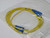 NIB LOT OF 25 COMMSCOPE FPCTY-SPSC/PLC-P-2.4M 300001780201 FIBER OPTIC PATCH CORD, DUPLEX SC TO LC, SINGLE-MODE, PLENUM, 2.4 M, YELLOW FOR SALE