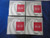 LOT OF 4 SYSTEM SENSOR SP2C24115 WHITE CEILING SPEAKERS/STROBES T21325