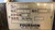 FOURSION S-054/8 TYPE 3C RUBBER SEAL PARTS FEEDER T25179