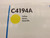 HP HEWLETT PACKARD C4194A YELLOW TONER CARTRIDGE T37076