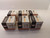 LOT OF 6 WIREMOLD G-3018AE EXTERNAL CORNER COUPLING GRAY T37268