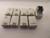 LOT OF 9 WIREMOLD G3010C ETRANCE END FITTING GRAY T37272