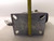 LOT OF 4 1000825IXX 7.5X2.5" ROTARING AXEL RUBBER CASTERS W/ 7X5" BASE & BRAKE T44618