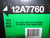 LEXMARK 12A7760 HIGH YIELD PRINTER CARTRIDGE T2592