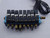 LOT OF 8 MAC 45A-SA1-DAAJ-1KA SOLENOID VALVES W/ MANIFOLD T94162