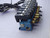 LOT OF 8 MAC 45A-SA1-DAAJ-1KA SOLENOID VALVES W/ MANIFOLD T94162