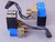 LOT OF 2 PNEUTRONICS 990-000300-017 990-000305-006 VALVES W/ MANIFOLD ASSEMBLY T94829