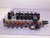 LOT OF 7 SMC VFS2100-5FZ VFS2200-5FZ PNEUMATIC SOLENOID VALVES W/ MANIFOLD T95019