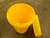 EAGLE 1600SL 30 GAL. YELLOW HIGH DENSITY POLYETHYLENE LAB PACK DRUM T97557