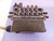 LOT OF 5 SMC NVFS2100-5FZ NVV5FS2-01T1-051--02T-020902CDN SOLENOID VALVES W/ MANIFOLD T98258