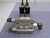 LOT OF 2 FESTO TYP 11898 PRS-1/8-2 B TYP 9765 MFH-5-1/8 NPT SOLENOID VALVES W/ MANIFOLD T100698