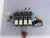 LOT OF 4 MAC 45A-SA1-DAAJ-1KA SOLENOID VALVES W/ MANIFOLD T100809