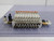 LOT OF 10 SMC SY3140-5MOZE SOLENOID VALVES W/ MANIFOLD T101093