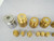 LOT OF 21 OHAUS TOLEDO MISCELLANEOUS CALIBRATION WEIGHTS T102125