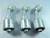 Lot of 3 8G-8FJX45 Hydraulic Hose Fittings T103486 For Sale
