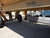 HORIZONTAL ALUMINUM WATER TANK ON TRAILER APPROX 900 GAL CAP