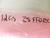 GATES 12GS-25FFORX HYDRAULIC HOSE FITTING T106116