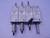 Lot of 4 Compact ASFHD34X134 Pneumatic Cylinders T114808 For Sale